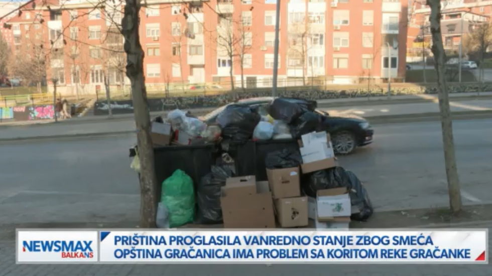 (VIDEO) Priština proglasila vanredno stanje zbog velike količine smeća: U Gračanici zagađeno korito reke Gračanke