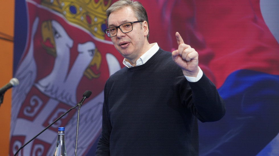 Vučić u Kikindi: Spremni smo za razgovore sa svima u zemlji i za pronalaženje rešenja