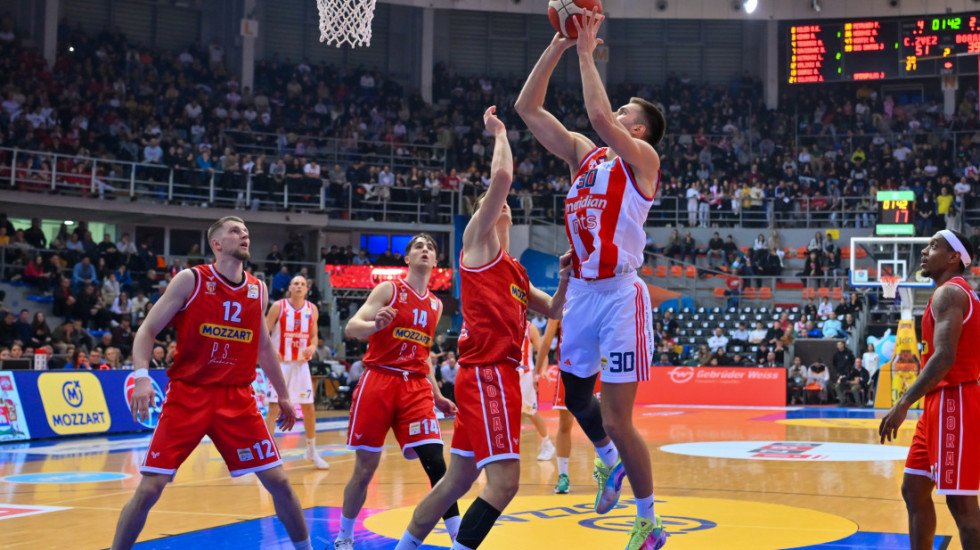 Zvezda se plasirala u polufinale Kupa Radivoja Koraća, pobedila Borac iz Čačka