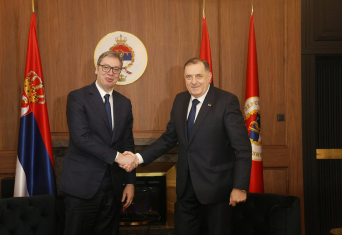 Vučić se sastao sa Dodikom: Razgovarali smo o regionalnim pitanjima i saradnji Srbije i Republike Srpske