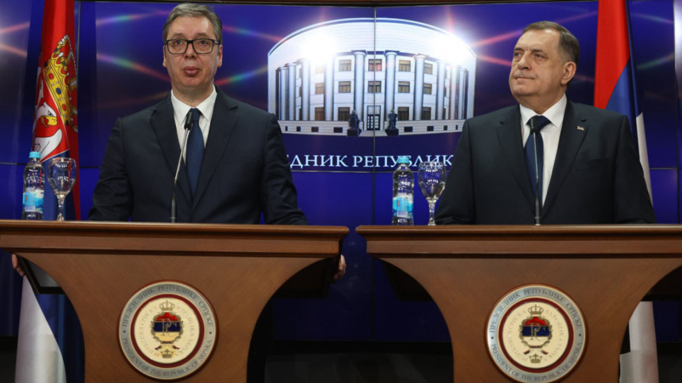 Vucic on the meeting with Dodik: Brotherly meeting and a discussion about all important regional issues