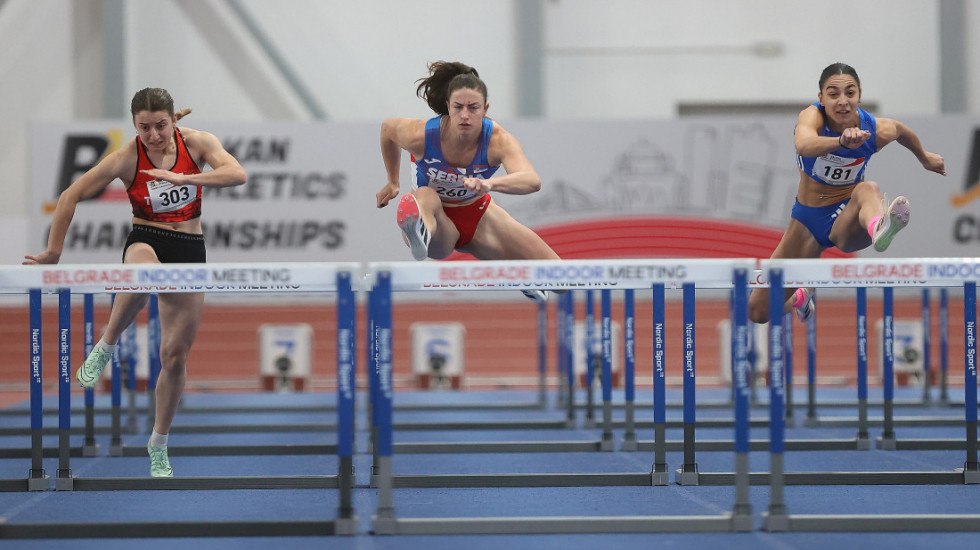 Pet medalja za srpske atletičare na prvenstvu Balkana u Beogradu