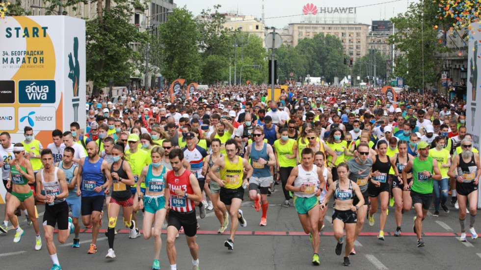 Beogradski maraton, 38. po redu, održaće se 6. aprila