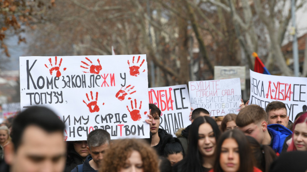 Strani mediji o protestu u Nišu: "Desetine hiljada ljudi na skupu protiv nepravde, potres za čvrstu vlast predsednika"