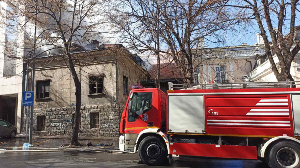 Požar u objektu kod Beogradskog sajma, nema povređenih