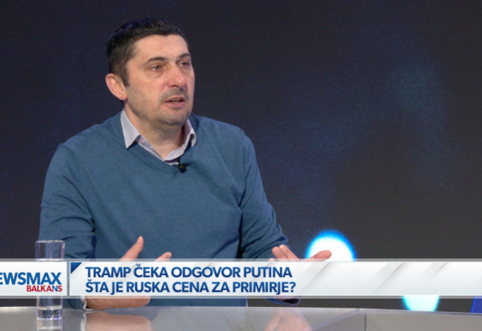 (VIDEO) Analitičar za Newsmax Balkans: Putin čeka bolju ponudu od Trampa za trajni prekid rata u Ukrajini