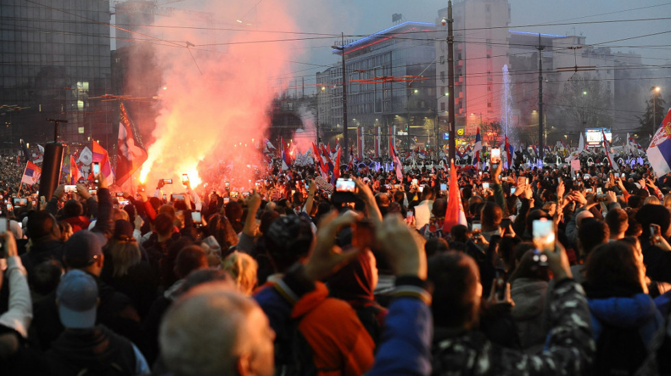 Organizacija Earshot utvrdila buku na protestu kakvu proizvodi "Vortex Ring Gun", MUP tvrdi da ne poseduje takvo oružje