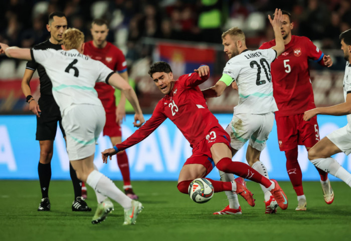 (FOTO) Srbija izborila opstanak u A Ligi nacija, u revanšu bolja od Austrije 2:0