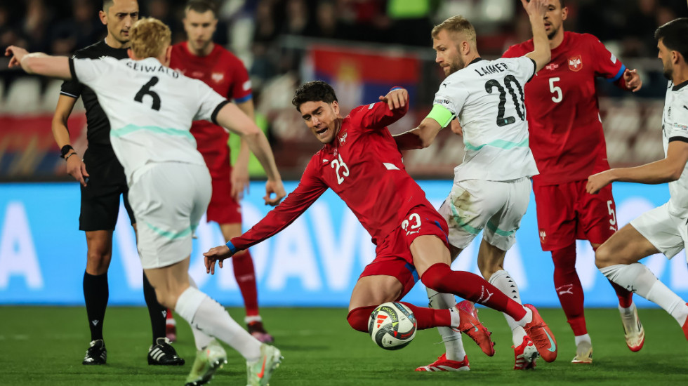 (FOTO) Srbija izborila opstanak u A Ligi nacija, u revanšu bolja od Austrije 2:0