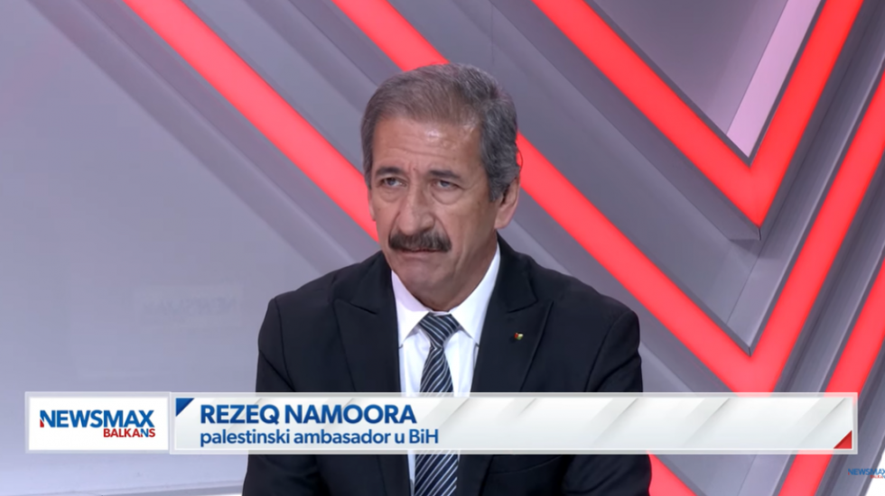 (VIDEO) Palestinski ambasador u BiH emotivno za Newsmax Balkans: Izrael nas neće izbrisati, naš duh je nepokolebljiv