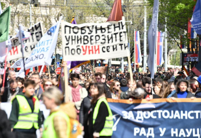 Inicijativa Pobunjeni univerzitet predala pismo Delegaciji EK: "Pozivamo na osudu urušavanja demokratskih institucija"