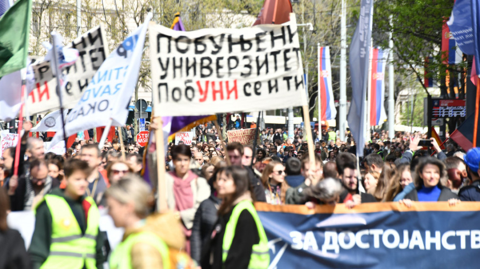 Inicijativa Pobunjeni univerzitet predala pismo Delegaciji EK: "Pozivamo na osudu urušavanja demokratskih institucija"