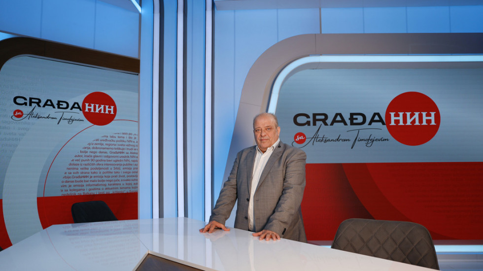 Zoran Panović i Nevena Daković gosti emisije GrađaNIN u 21 sat