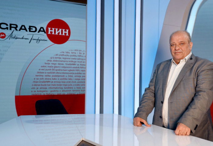 Profesorka Radmila Nakarada i vajar Zdravko Joksimović gosti emisije GrađaNIN