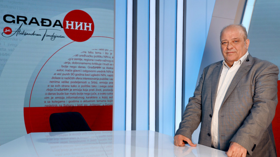 Profesorka Radmila Nakarada i vajar Zdravko Joksimović gosti emisije GrađaNIN