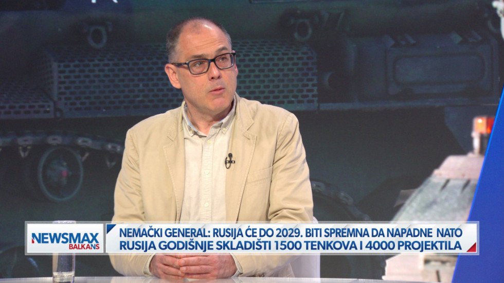 (VIDEO) Vojni analitičar za Newsmax Balkans: Postoje rizici da Rusija napadne neku NATO državu, ali nisu visoki