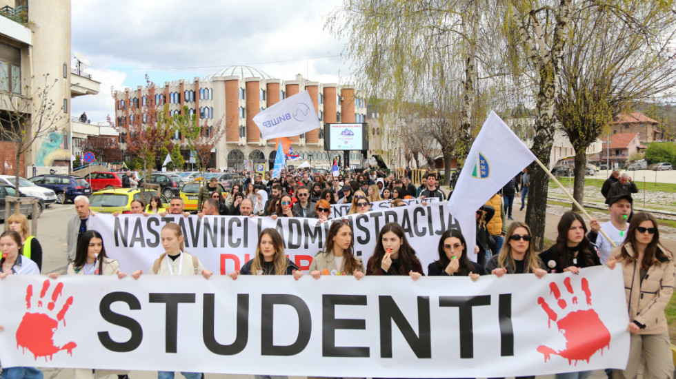 Studenti u blokadi optužili pojedine organizacije i aktiviste za destruktivno delovanje