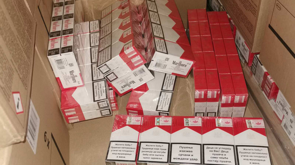 (VIDEO) "Kraj ere šverca": Cigarete u vrednosti od 200 miliona dolara uništene u Baru