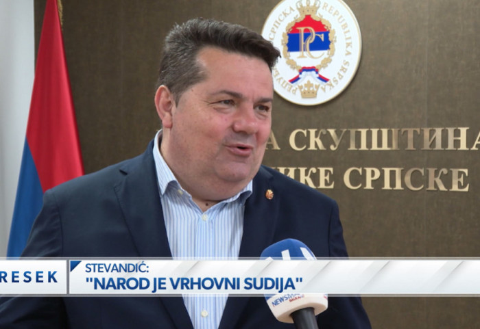 Stevandić: Termin posebne skupštinske sednice o Dodiku biće poznat kada bude kompletiran materijal