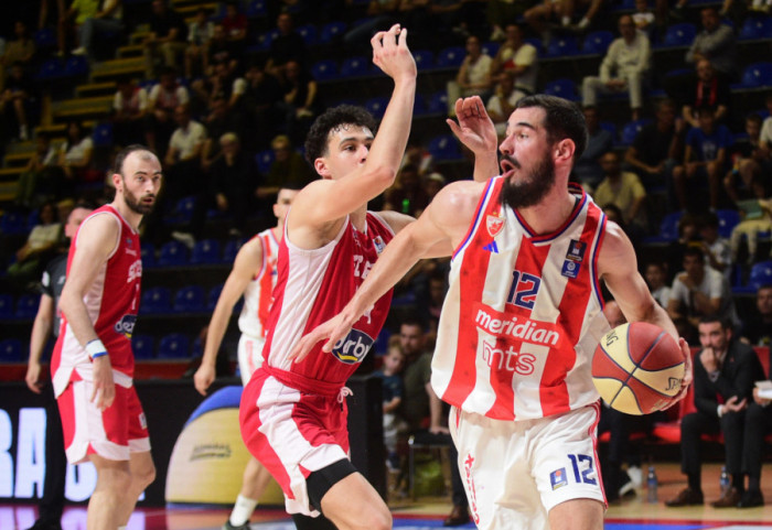 Crvena zvezda deklasirala Studentski centar u 27. kolu ABA lige