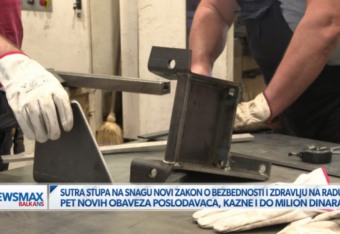 (VIDEO) Kazne i do milion i po dinara: Šta donose izmene Zakona o bezbednosti i zdravlju na radu