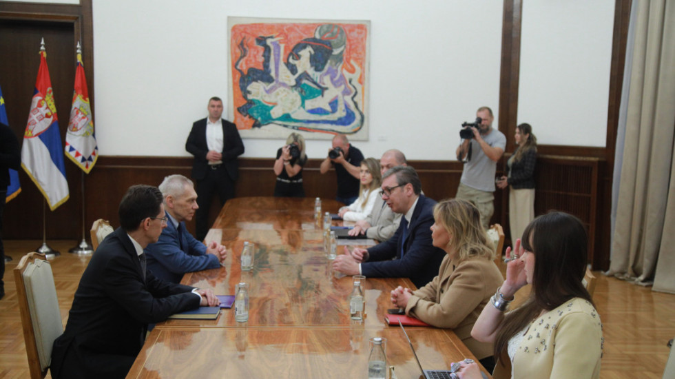 President of Serbia Held Separate Meetings with Russian and British Ambassadors