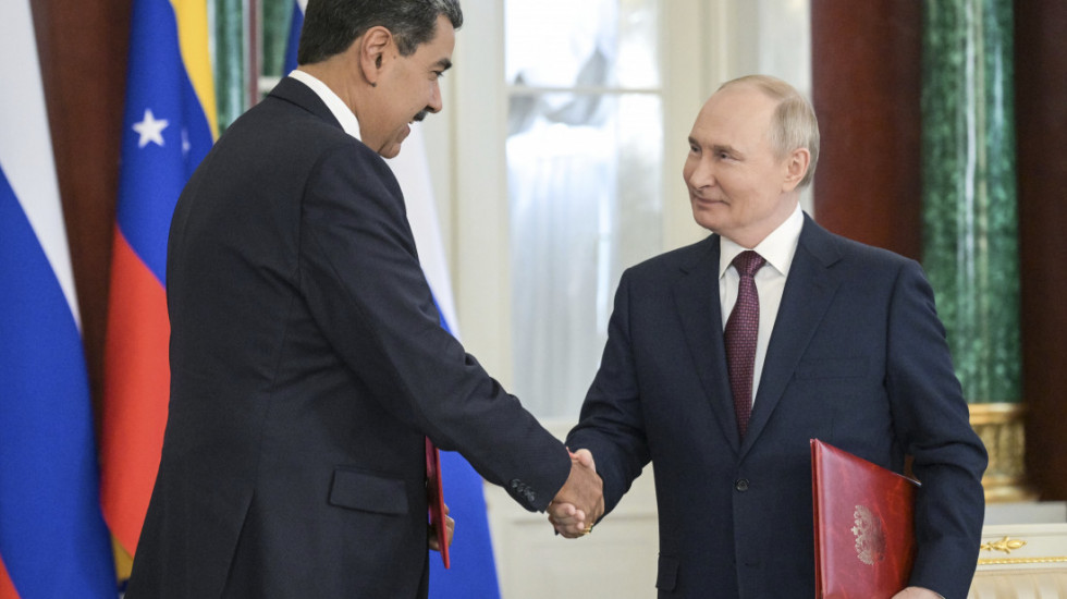 (FOTO) Putin i Maduro potpisali Sporazum o strateškom partnerstvu i saradnji Rusije i Venecuele
