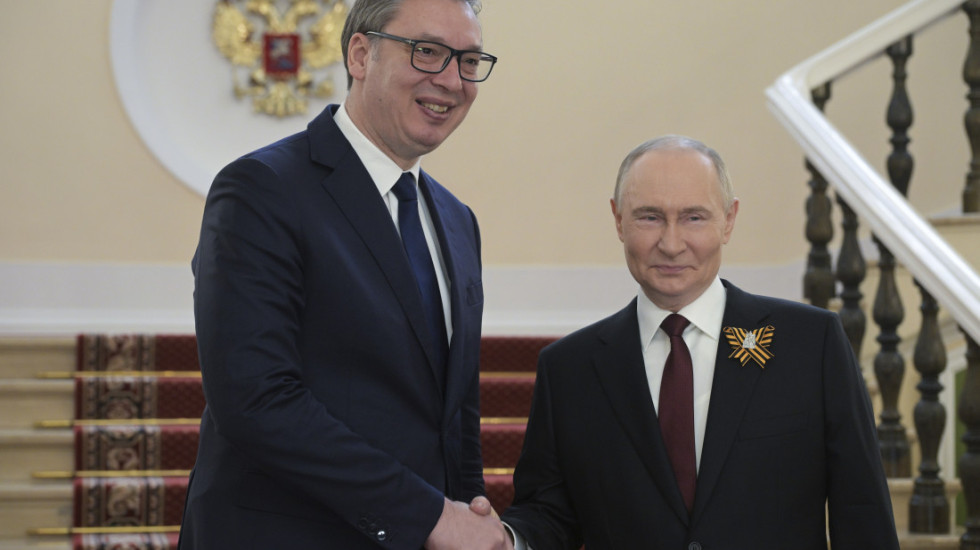 Putin na sastanku sa Vučićem: Cenim nezavisan i suveren kurs Srbije u međunarodnim odnosima