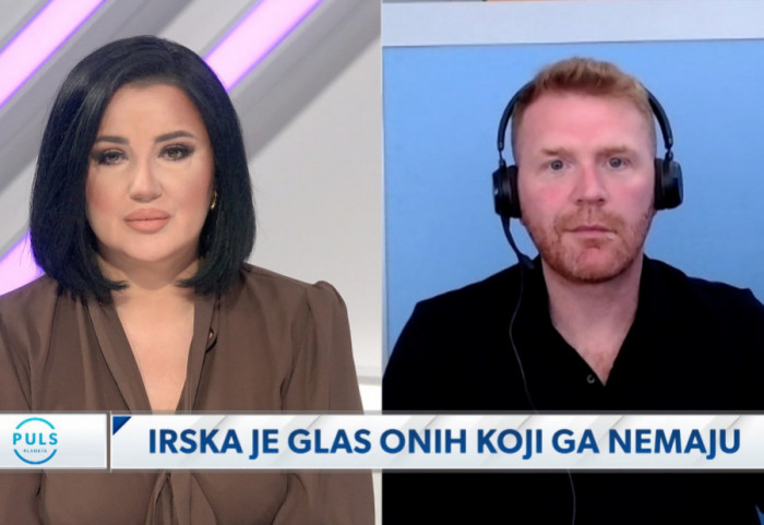 (VIDEO) Irski parlamentarac za Newsmax Balkans: Evropa je licemerna u pogledu Ukrajine i Gaze
