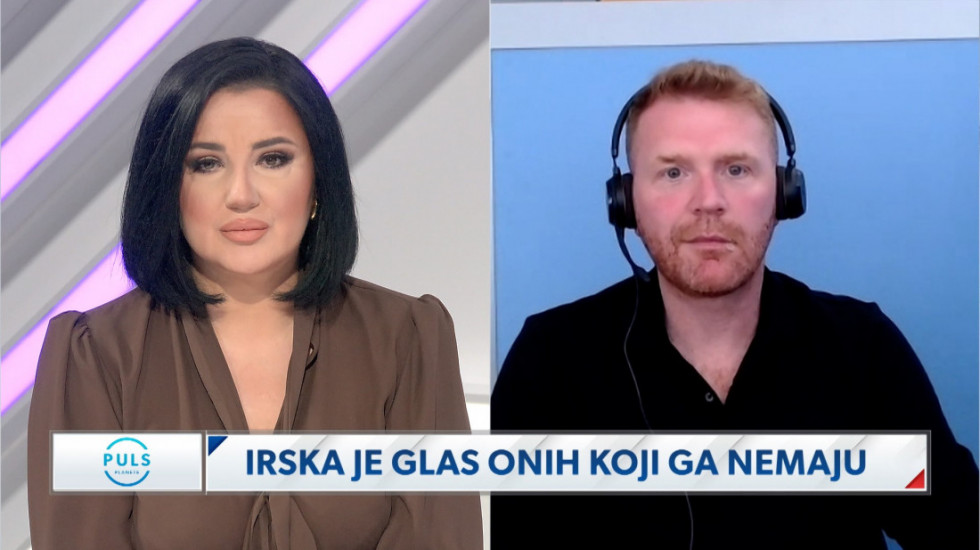 (VIDEO) Irski parlamentarac za Newsmax Balkans: Evropa je licemerna u pogledu Ukrajine i Gaze