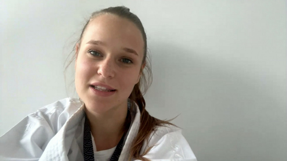 "Došlo mi je da plačem od sreće": Dina obradovala Srbiju zlatnom medaljom na svetskom šampionatu u Fudokan karateu