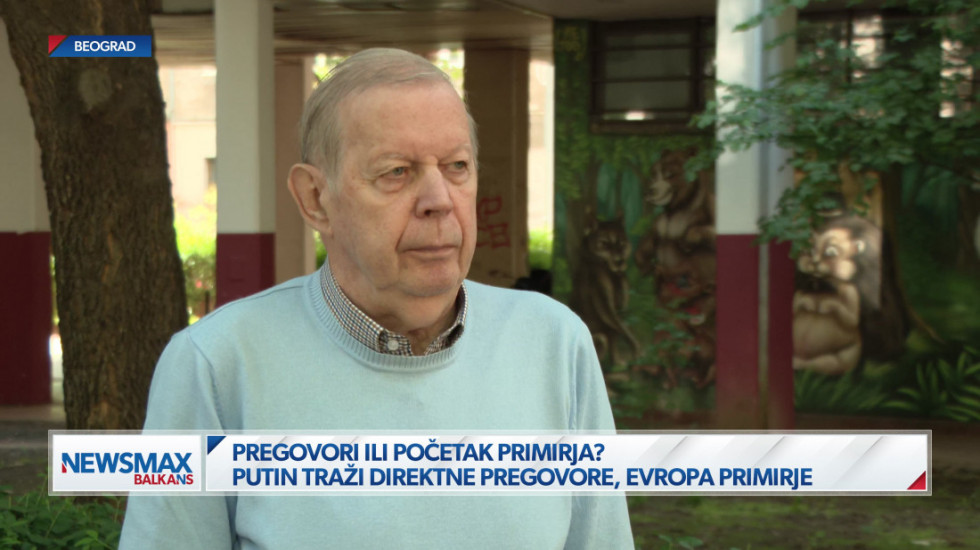 (VIDEO) "Razgovori nisu mogući bez Amerike": Diplomata za Newsmax Balkans o pregovorima Rusije i Ukrajine