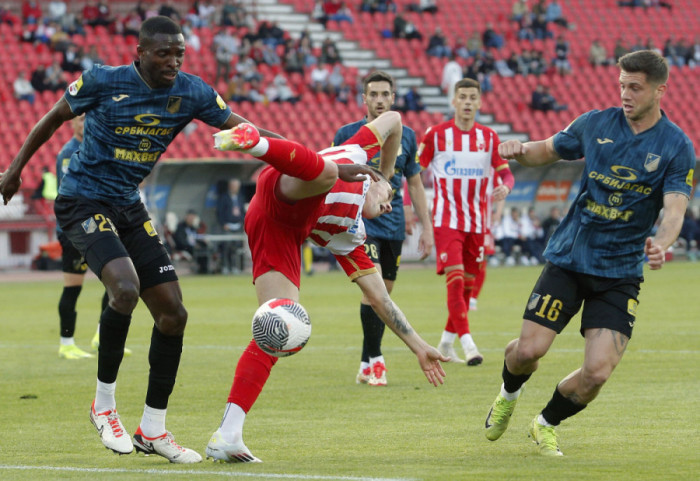 Remi fudbalera Crvene zvezde i Vojvodine u derbiju petog kola plej-ofa Superlige
