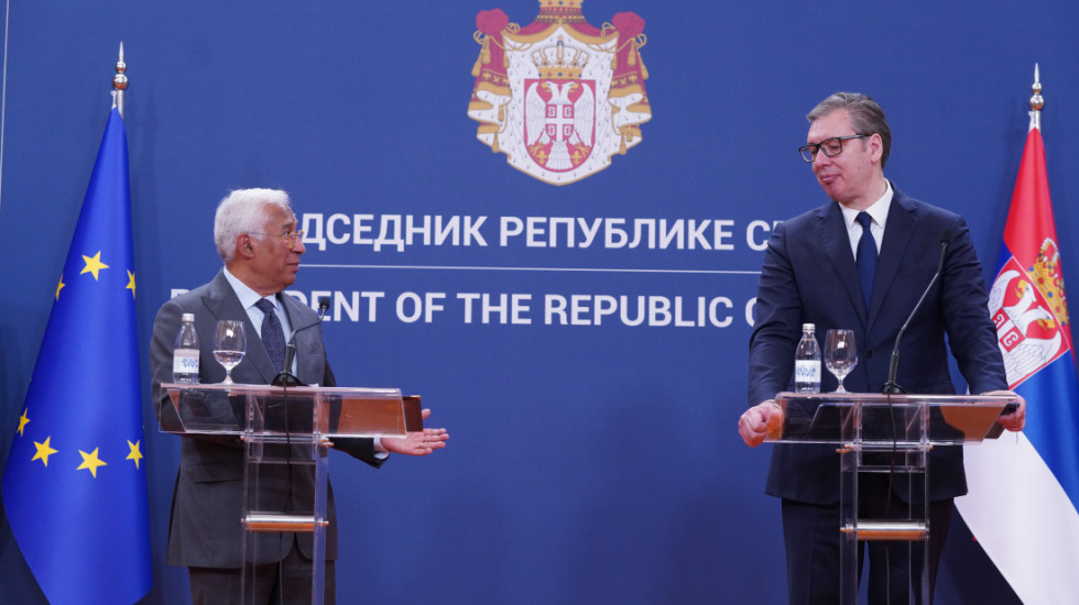 "Budućnost Srbije je u Evropskoj uniji", poručili Vučić i Košta posle sastanka