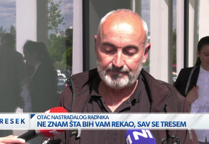 (VIDEO) Otac radnika stradalog u Namenskoj: Nisam uspeo da ga spasim, niti da dokažem da su ga ubili neodgovornošću