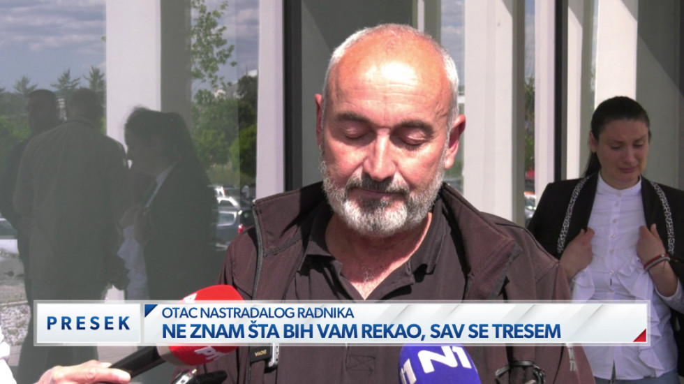 (VIDEO) Otac radnika stradalog u Namenskoj: Nisam uspeo da ga spasim, niti da dokažem da su ga ubili neodgovornošću