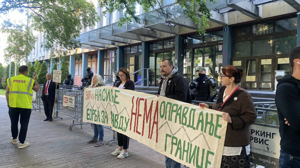 Apelacioni i Viši sud u Novom Sadu: Zbog blokade, žalbe branilaca šestoro okrivljenih nisu mogle biti primljene