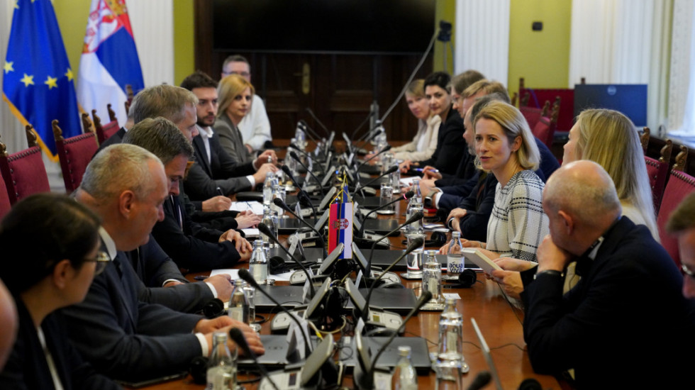 Predstavnici opozicionih poslaničkih grupa se sastali sa Kajom Kalas