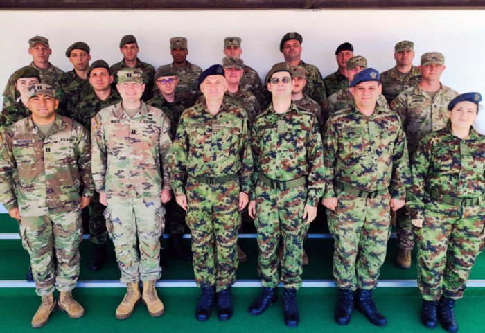 Joint Training of Serbian and U.S. Civil-Military Cooperation Specialists