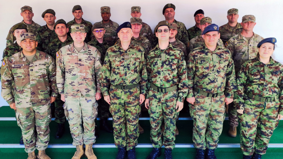Joint Training of Serbian and U.S. Civil-Military Cooperation Specialists
