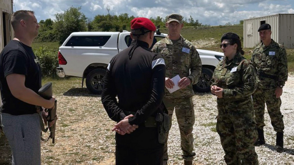 (FOTO) Zajednička obuka srpskih i američkih specijalista za civilno-vojnu saradnju u bazi "Jug" kod Bujanovca