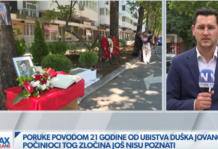 (VIDEO) Godišnjica ubistva Duška Jovanovića, glavnog urednika lista Dan: Navršila se 21 godina bez istine i pravde