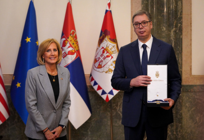 (VIDEO) Kongresmenka Teni za Newsmax Balkans: Prvi put sam došla u Srbiju pre 44 godine, odlikovanje velika čast za mene