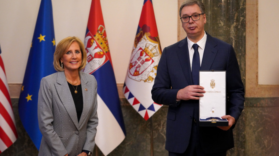 (VIDEO) Kongresmenka Teni za Newsmax Balkans: Prvi put sam došla u Srbiju pre 44 godine, odlikovanje velika čast za mene