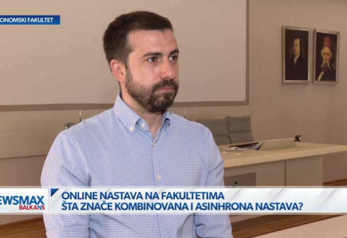 (VIDEO) Prodekan Ekonomskog fakulteta nakon povratka na nastavu: Oko 50 odsto studenata pristupilo platformama za učenje