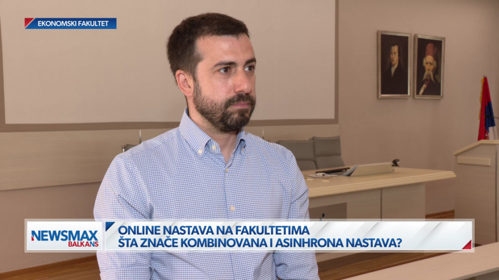 (VIDEO) Prodekan Ekonomskog fakulteta nakon povratka na nastavu: Oko 50 odsto studenata pristupilo platformama za učenje