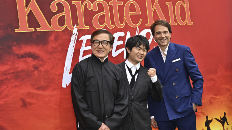 Legende karatea: Džeki Čen i Ralf Makio dobili crne pojaseve na premijeri novog Karate Kid filma u Njujorku