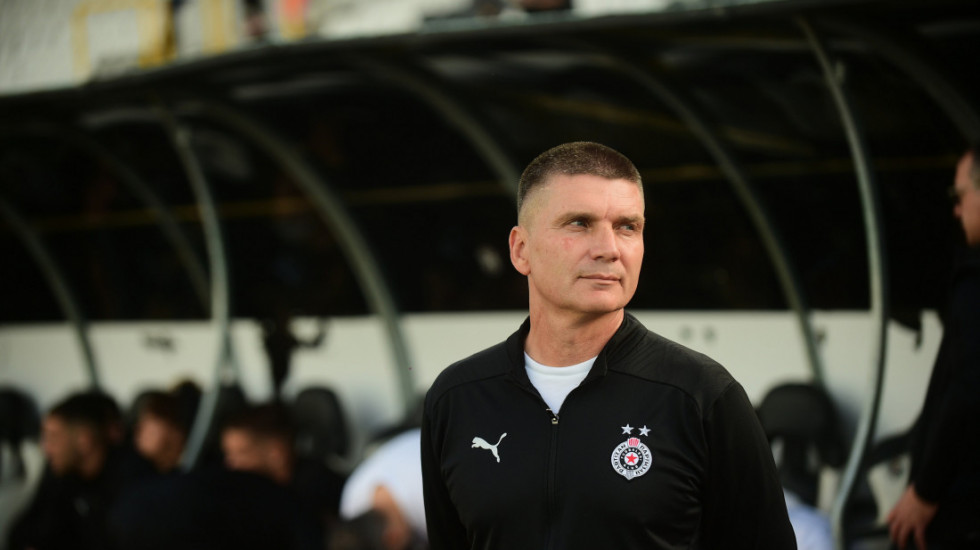 Srđan Blagojević ostaje trener fudbalera Partizana