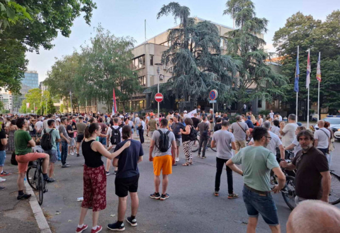 Studenti u blokadi: Sve kolege koje se terete na osnovu prekršaja puštene na slobodu