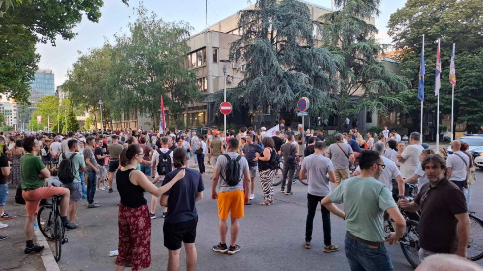 Studenti u blokadi: Sve kolege koje se terete na osnovu prekršaja puštene na slobodu